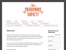 Tablet Screenshot of chardmoresociety.com